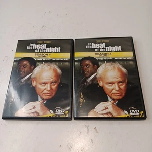 In the Heat of the Night Carol O'Connor Season 4 DVD Volume 1 & 2 (5 Discs) - Imagen 1 de 7