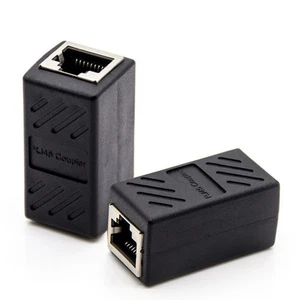 2 Pcs Coupleur Extender Splitter Femelle Extender Ethernet Extender - Photo 1/12