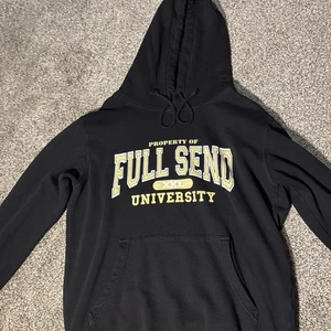 Nelk Jungen Full Send University Schwarz Und Gold Hoodie Größe Small Limited Edition - Bild 1 von 1