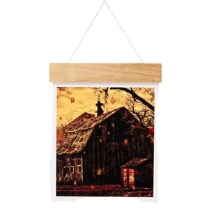 Old Wooden Barn Hanging Print | 11" x 21" | Journey West Photographer - Picture 1 of 3
