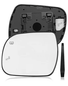 Driver Side Heated Mirror Glass with Blind Spot Detection Fit for Toyota Sien... - Picture 1 of 6