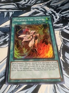 Yugioh! Mikanko Fire Dance - AMDE-EN030 - Super Rare - 1st Edition Near Mint, En - Picture 1 of 1