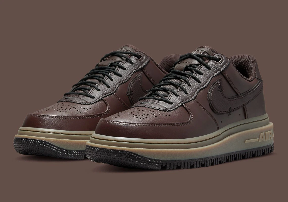 Nike Air Force 1 Luxe Brown Basalt for Sale | Authenticity