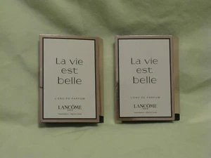 Lancome 'La Vie Est Belle' EDP Perfume Spray Vial Set of 2 - Best Selling Scent - Picture 1 of 2