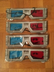 4x 3D Cardboard Glasses for Spy Kids 3D Movie - Bild 1 von 2