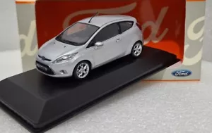WOW Ford England Fiesta 2008 Silver 1:43 Minichamps Dealer Edition RARITY!! - Picture 1 of 13