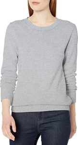 Suéter Amazon Essentials para mujer 100 % algodón cuello redondo PEQUEÑO - Imagen 1 de 4
