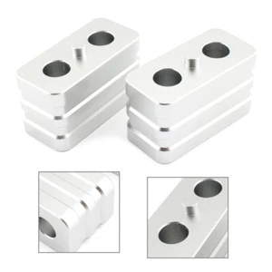 1 Pair Handlebar Risers Mount Clamp Kit For BMW R1200GS Adventure R1200GS 08-12 - Picture 1 of 10