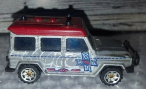 1984 Matchbox 1:61 Silver Mercedes-Benz 280 GE Unit S.O.S. Patrol Truck - Picture 1 of 5