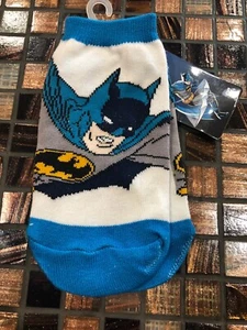 Batman Socks For Boys Size 6-8.5 By DC Comics - Picture 1 of 4
