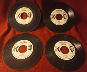James Brown/ Lot Of 4 45rpm/ White Labels/ 1971/ VG Cond - Picture 1 of 13