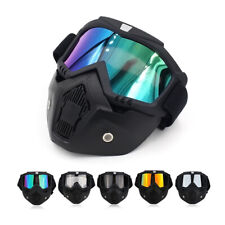 Produktbild - Motorcross Face Mask  Glasses XC Eyewear Goggles ATV Motorcycle Off Road Racing