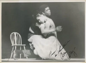 Alvin AILEY & Carmen de Lavallade. Historic "Blues Suite" - Signed Photograph - Picture 1 of 1