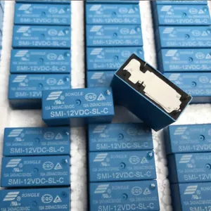 Relé electromagnético 2 piezas SMI-12VDC-SL-C 10A 12VDC 5 pines - Imagen 1 de 1