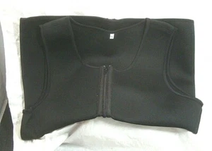 TaxyFan Hot Neoprene Corset Men Waist Trainer Vest Black -XL - Picture 1 of 4