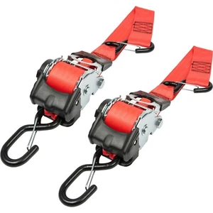 2x Automatik Spanngurt 50mm Zurrgurt 3m 750 daN mit automatischer Aufrollung - Bild 1 von 5