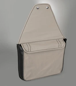 Bolsa de viaje de almacenamiento de cuero personalizada Corvette Shale 1997-2004 y negra - Imagen 1 de 2