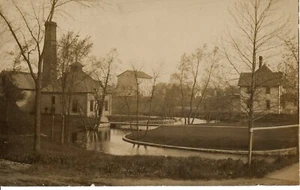 RPPC Paw Paw Water Works Pumping Station PAW PAW Michigan PC Real Photo - Picture 1 of 2