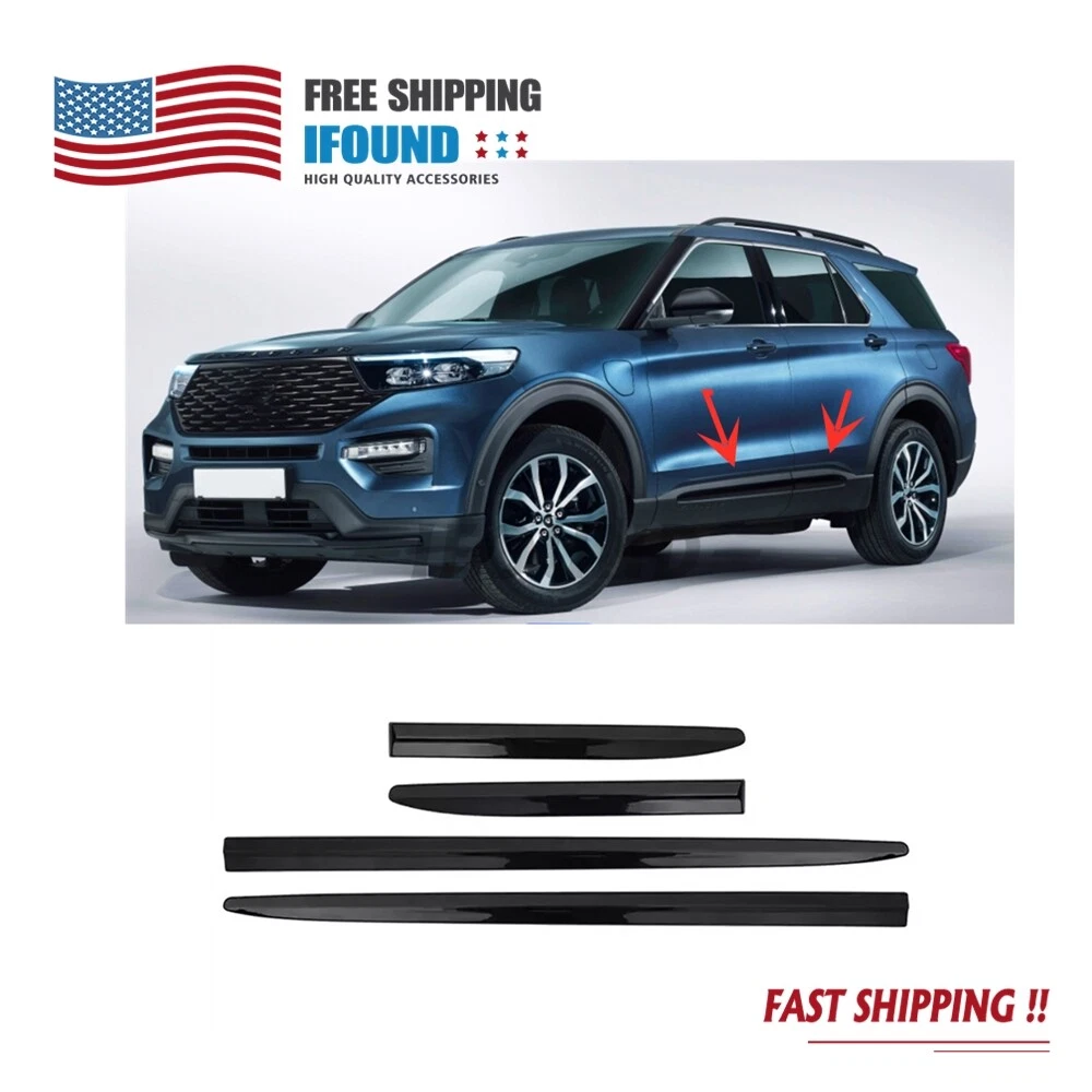 Ford Custom Body Side Moldings - Door Caps, Panels
