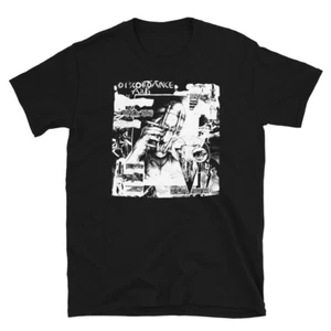 Discordance Axis Shirt Gothic Deathrock Goth Post Punk Music Unisex Tee - Picture 1 of 2