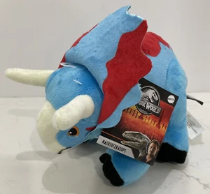 Jurassic World Nasutoceratops Dino Peluche Mattel NUEVO Dinosaurio 2021 - Imagen 1 de 12