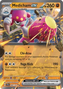 Pokemon TCG GCC Medicham ex SCR 080/142 ENGLISH Stellar Crown REG - Imagen 1 de 1