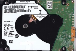 WD20SDRW-11VUUS0 s/n: WX62A8 Thailand SEP/ 2020 2TB 2.5" USB 3.0 WESTERN DIGITAL - Picture 1 of 5