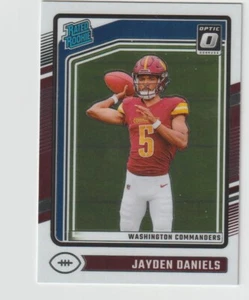 2024 DONRUSS OPTIC FOOTBALL JAYDEN DANIELS QB COMMANDERS RATED ROOKIE #248 HOT! - Picture 1 of 2
