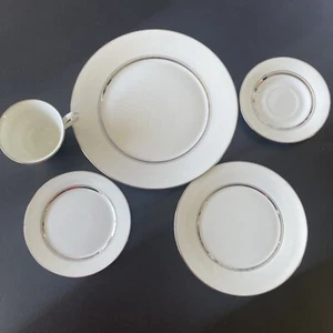 Vintage Oxford Lenox Bone China Lexington 5pz ricambio posto anni 60 - Foto 1 di 15