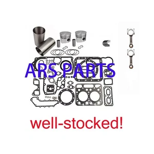 2GM20 Overhaul Rebuild Kit &Connecting Rod (USED) For Yanmar Engine Excavator - Imagen 1 de 5