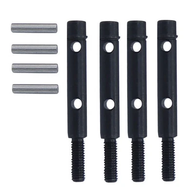 Hard Steel Axle CVD Drive Shaft Set For Axial UTB18 Capra 1/18 RC Car Upgrades - Image 1 of 4