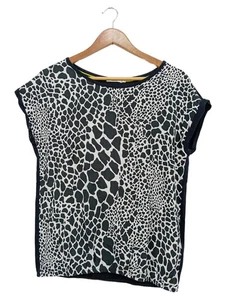 Cecil T-Shirt Donna Multicolore Animalier Cotone (INT S) - Foto 1 di 5