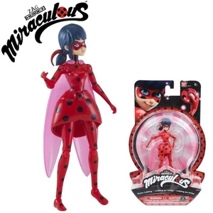 Miraculous Zag Heroez Flutter Ladybug Figura Articolata 5,5" Bandai da Collezione - Foto 1 di 6