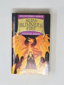 MELANIE RAWN SIGNED 1ST - Dragon Prince Book III: Sunrunner's Fire 1990 - Picture 1 of 5