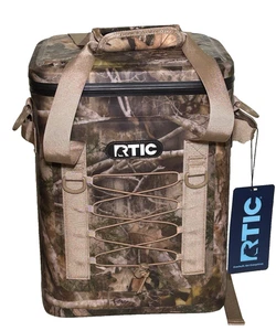 RTIC Backpack 24 Can Insulated Portable Soft Cooler Bag Waterproof Kanati Camo - Picture 1 of 11