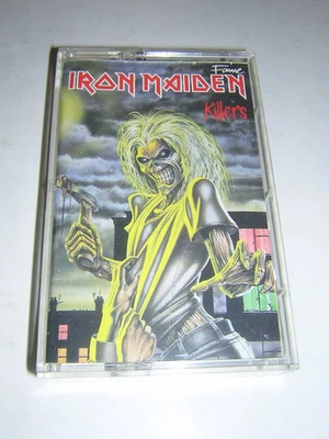 IRON MAIDEN CASSETTE ALBUM - KILLERS  (1981) - Image 1 of 3