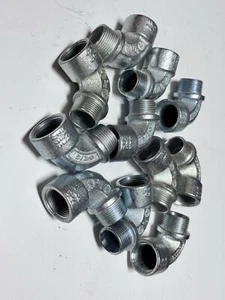 "Codo de conducto rígido macho/hembra 3/4"" 11 piezas" - Imagen 1 de 4