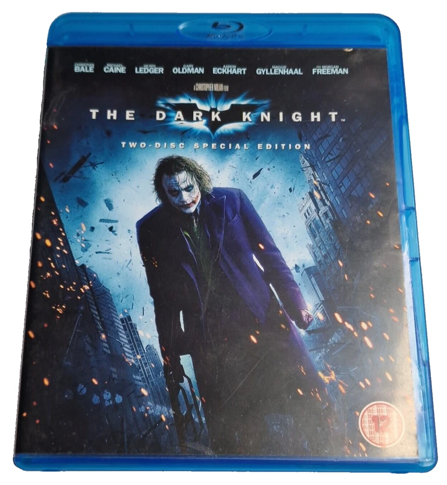 The Dark Knight (2 Disc Special Edition Blu-ray, 2008) Warner Bros Z1Y24753 - Image 1 of 4