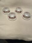 Vintage Fire King Primrose Tea/Coffee Cups and Saucers (set of 4)