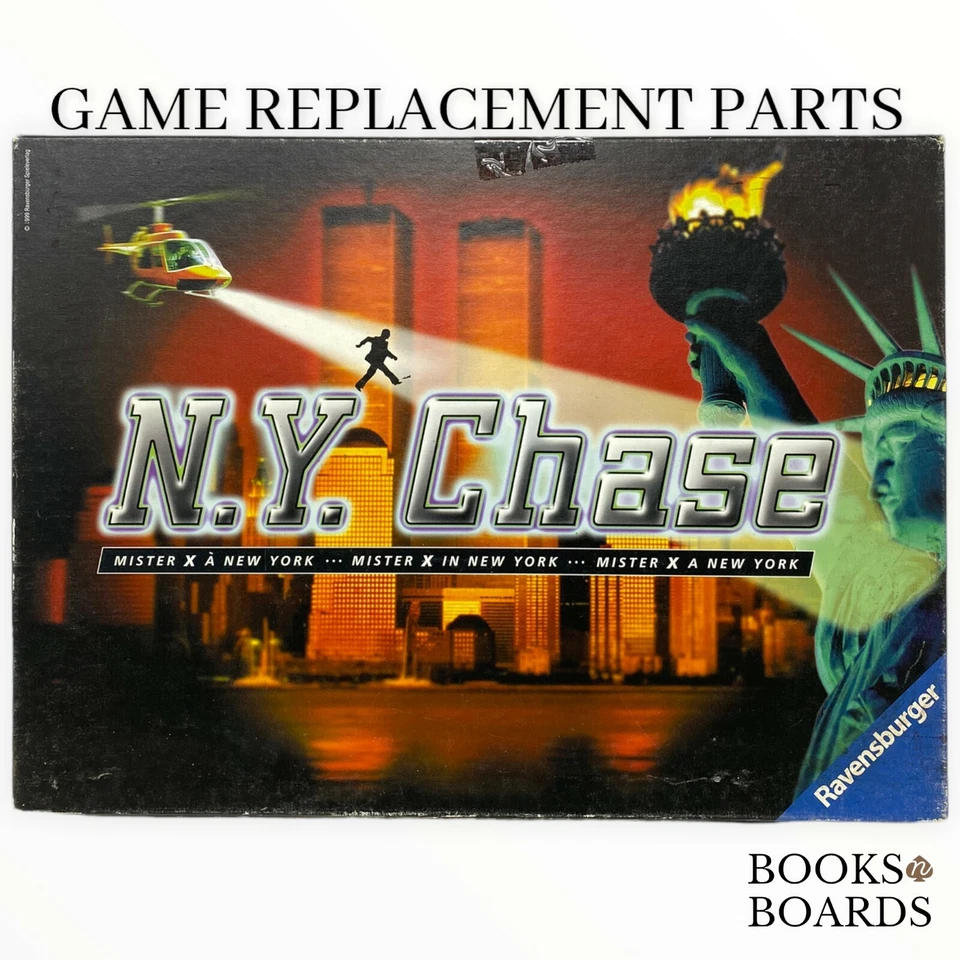 N.Y. Chase Mister X en Nueva York Ravensburger 1999 repuestos y piezas Foto 1 de 1