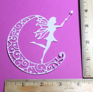 Álbum de recortes para hacer tarjetas adorno troquelado papel 5 WISH FAIRY - Imagen 1 de 19