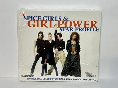 Spice Girls & Girl Power Star Profile Interview CD 100 Pg Color Book 1999 New - Image 1 of 4