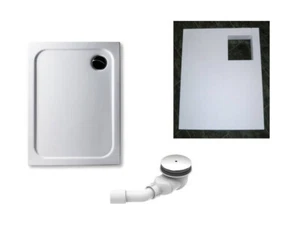 Neue Duschwanne weiß Komplettpaket 70 x 90 cm - Bild 1 von 6