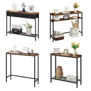 Console Table Sofa Table Vintage Furniture Hallway Table Entryway Display Shelf - Picture 1 of 121