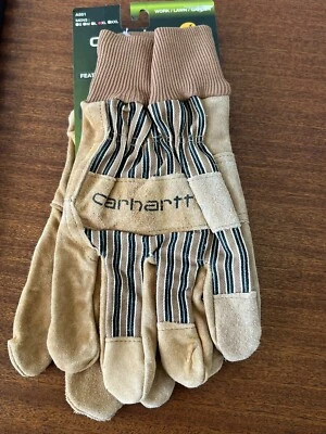 NUEVO Guantes de jardín de trabajo de gamuza Carhartt talla XL para hombre A551 marrón Foto 1 de 4