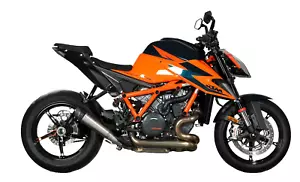 EXHAUST TERMINAL MIVV X-M5 TITANIUM APPROVED KTM 1290 SUPER DUKE 20 21 22 23 - Picture 1 of 3