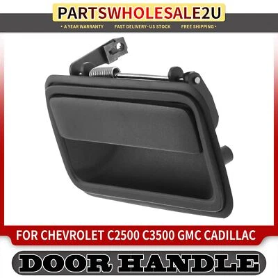 Черная внешняя дверная ручка заднего пассажира для Chevrolet Blazer C1500 Suburban - Изображение 1 из 4
