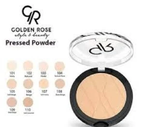 GOLDEN ROSE PRESSED POWDER poudre de teint SPF15 103 BEIGE NUDE - Picture 1 of 1