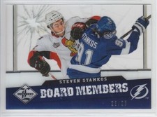 2012-13 PANINI LIMITED STEVEN STAMKOS 25/25 DIECUT BOARD MEMBERS BM-23 Lightning