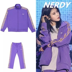 nerdy logo tape track set IU ITZY Fromis 9 ATEEZ K-pop Idol Athletics Clothing - Picture 1 of 14